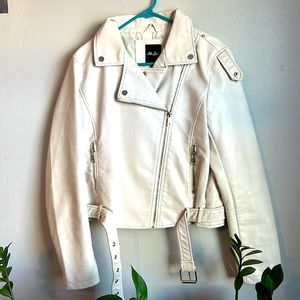 XL faux leather jacket